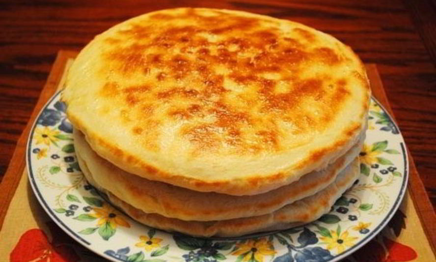 Рецепт лепешки на сметане к чаю