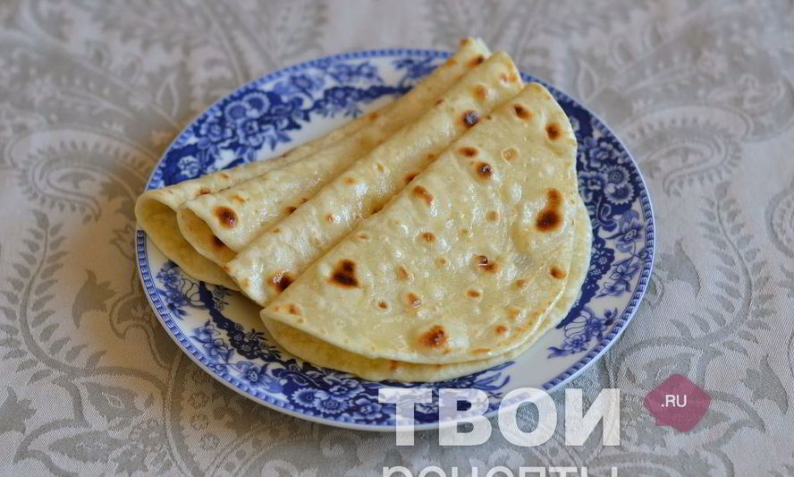 Рецепт лепешек на молоке