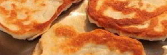 лепешки с говяжьим фаршем и сыром