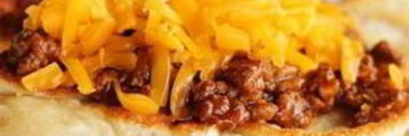 лепешки с говяжьим фаршем и сыром