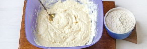 лепешки с сыром и зеленью на сковороде