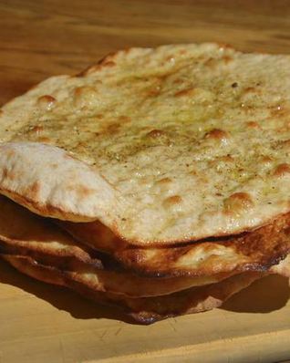 Лепешки с заатаром