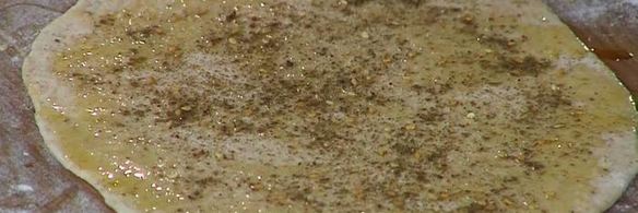 лепешки с заатаром