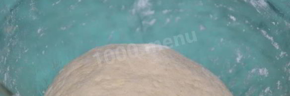 лепешки с зеленым луком и моцареллой