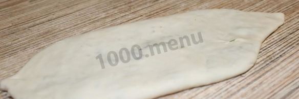 лепешки с зеленью на сковороде