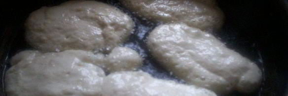 мчади — лепешки с кукурузной мукой