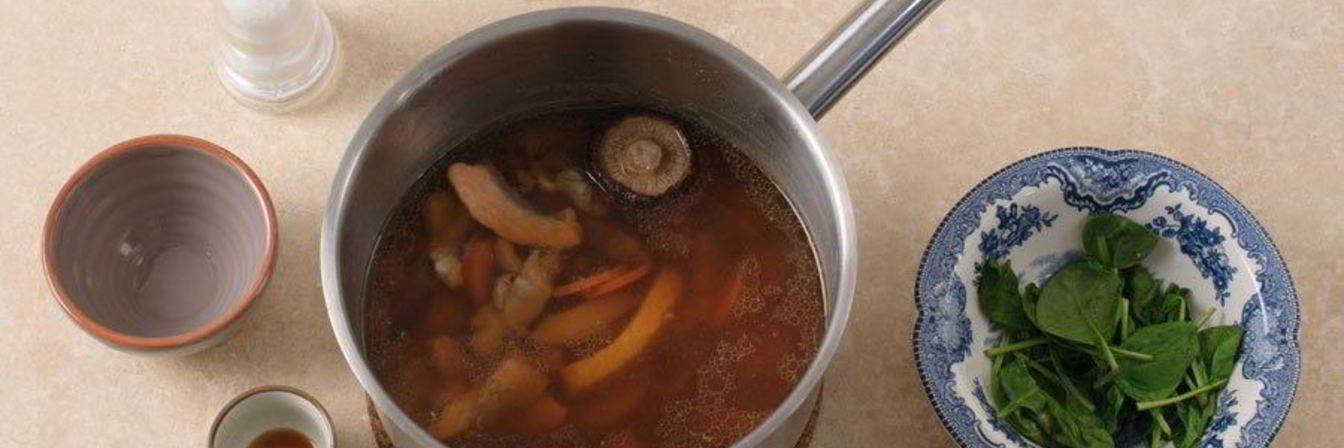 Одзони с лепешками мочи