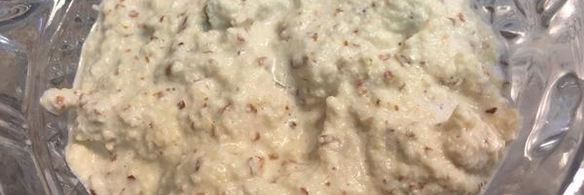 ореховое карри с куриной грудкой и лепешкой наан