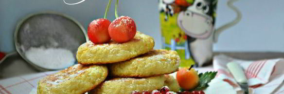 пшенно-творожные лепешки, запеченные в духовке к завтраку