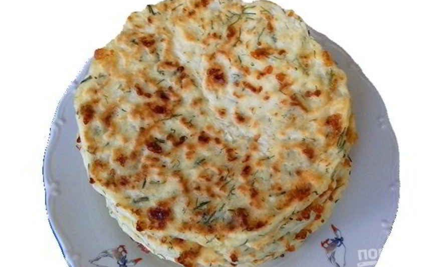 Рецепт сырной лепешки