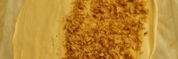 сырно-ореховая лепешка
