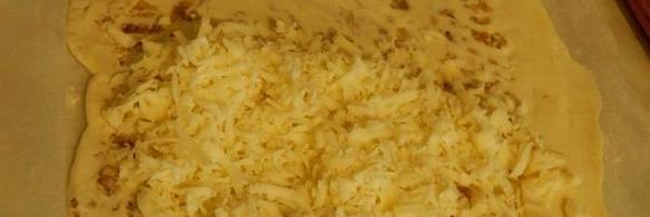 сырно-ореховая лепешка