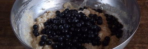 черничные маффины