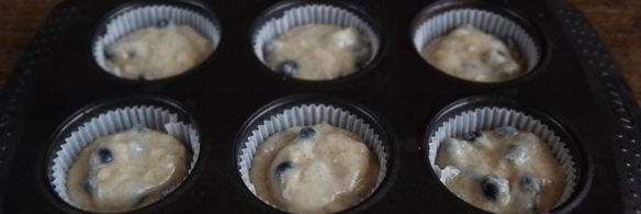 черничные маффины