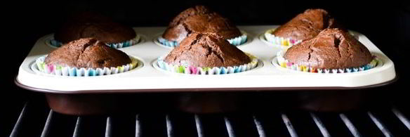 классические шоколадные маффины