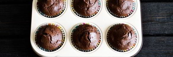 классические шоколадные маффины