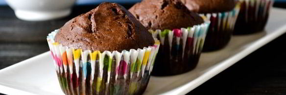 классические шоколадные маффины