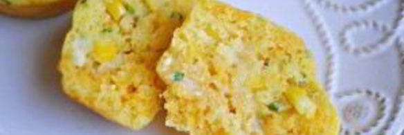 кукурузные маффины с сыром чеддер