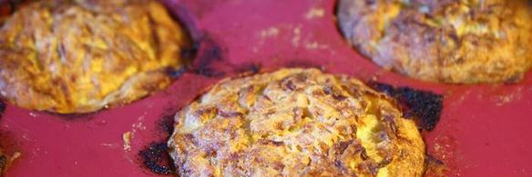 маффины из кабачков с грибами