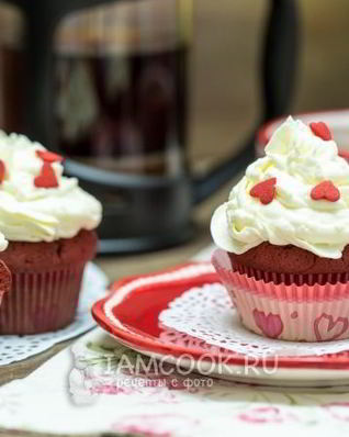 Маффины Красный бархат