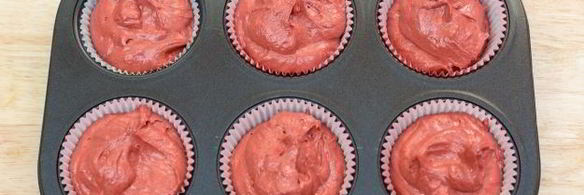 маффины красный бархат