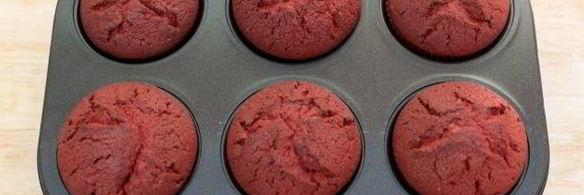 маффины красный бархат