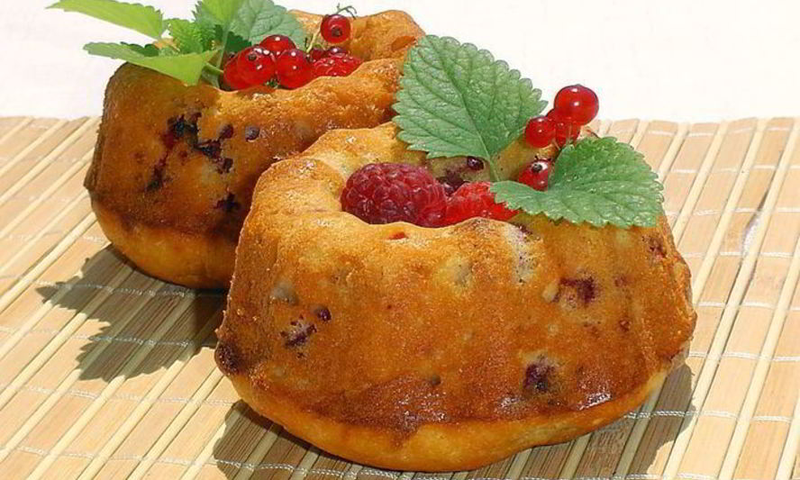 Рецепт маффинов малинка-смородинка