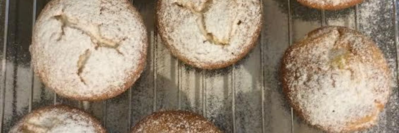 Маффины с ананасом