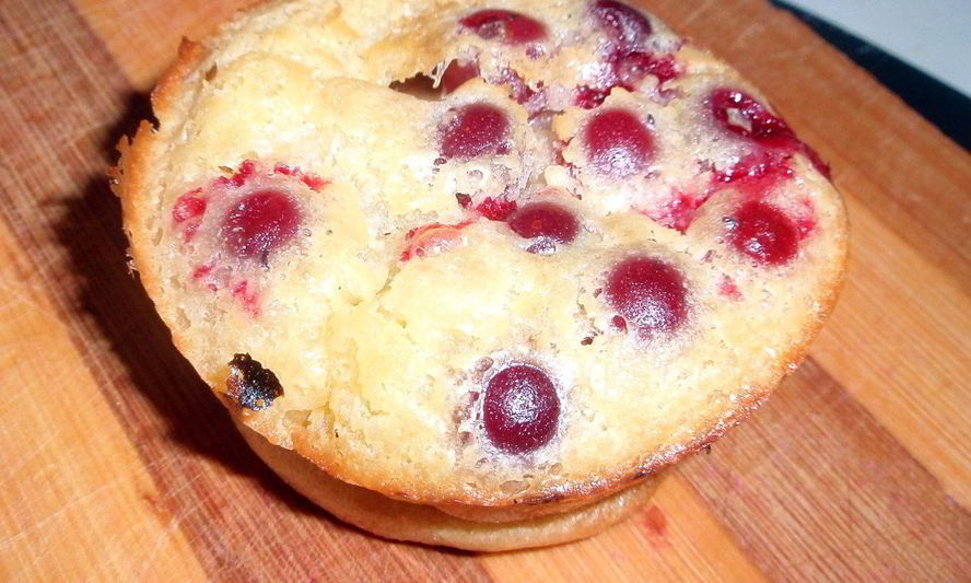 Рецепт маффинов с брусникой