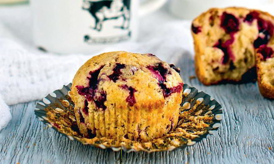 Рецепт маффинов с черной смородиной