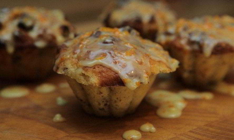 Рецепт маффинов с курагой и орехами пекан