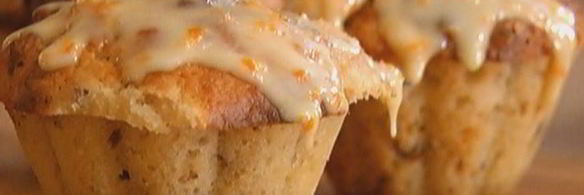 маффины с курагой и орехами пекан