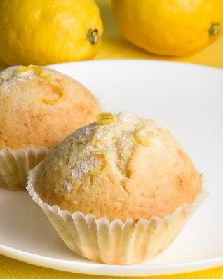 Маффины с лимонной цедрой