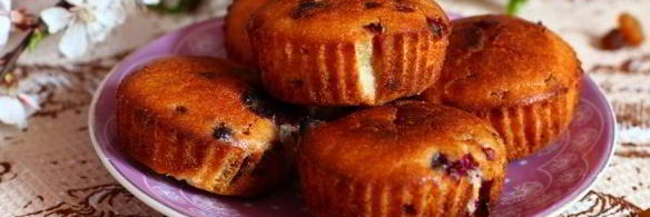 маффины с малиной