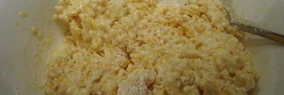 маффины с мраморным сыром