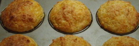 маффины с мраморным сыром
