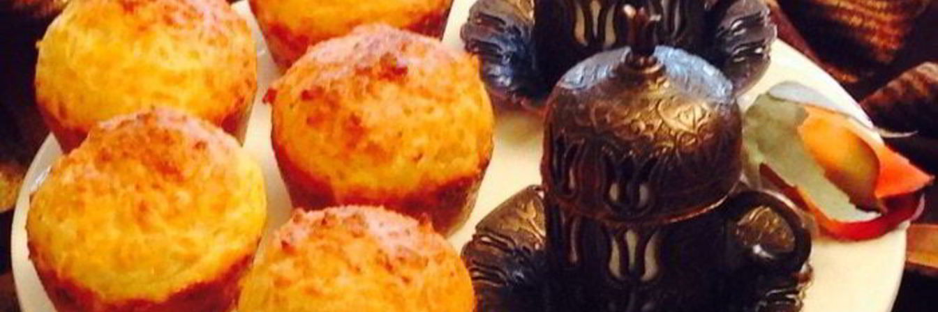 Маффины с сыром чеддер