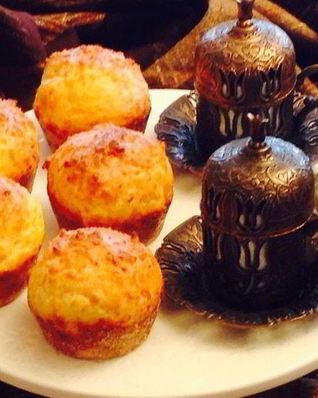 Маффины с сыром чеддер