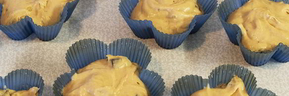 маффины с вареной сгущенкой