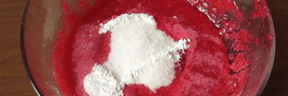 маффины со смородиновой заливкой