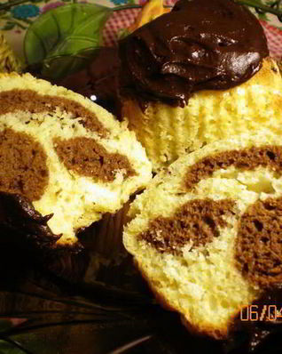 Маффины зебра