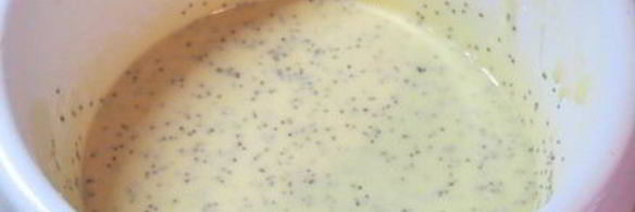 маковые маффины с лимонным соком