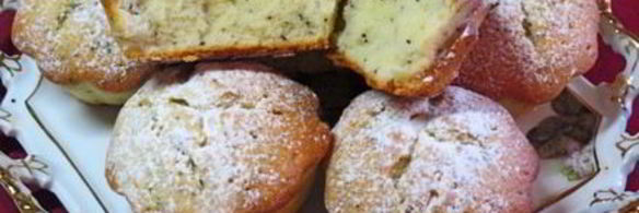 маковые маффины с лимонным соком