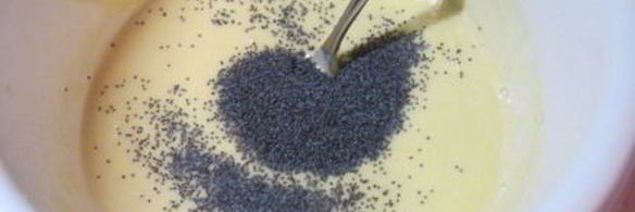 маковые маффины с лимонным соком