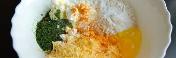 пикантные маффины из сыра и творога