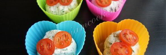 пикантные маффины из сыра и творога