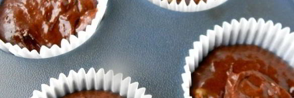 шоколадно-банановые маффины