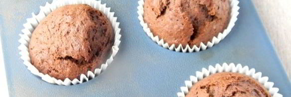 шоколадно-банановые маффины