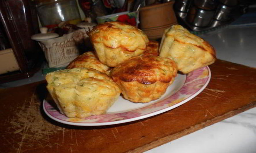 Рецепт сырных маффинов