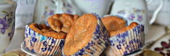 творожные маффины с вяленой клюквой и отрубями